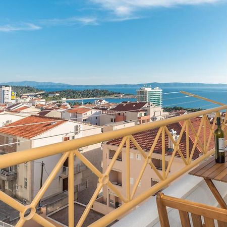 Vista Mare Apartment - 3 Bedroom, Sea View ماكارسكا المظهر الخارجي الصورة